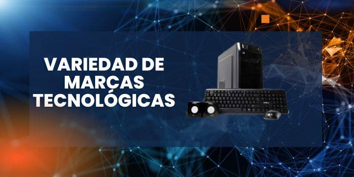 Variedad de marcas tecnológicas