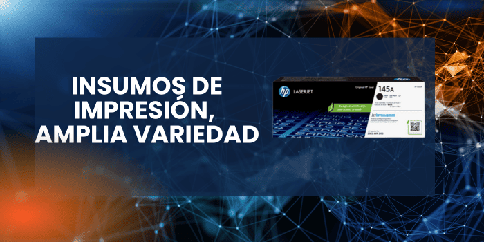 Insumos de impresión, amplia variedad